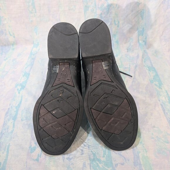 Ariat Heritage Lacer II Black Leather Lace-Up Boots - US 9.5 EE / EUR 42.5 W - Picture 6 of 10